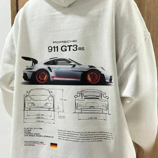 Kapuzenpullover Herren | Oversized & Bequem im Racing-Look