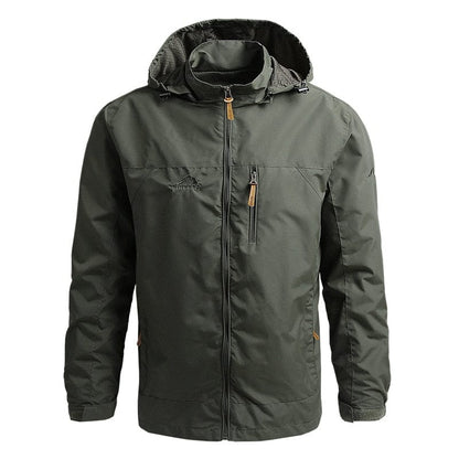 Kapuzenpullover Herren mit Zip | Kapuze & Funktions-Details