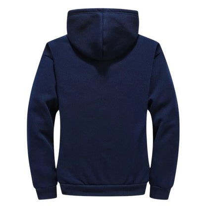 Kapuzenpullover aus Fleece für Herren | Winter