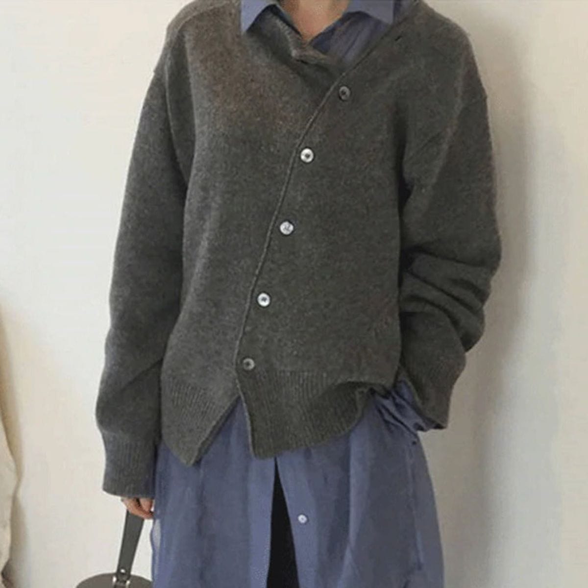 Kaschmirjacke mit Knöpfen 5