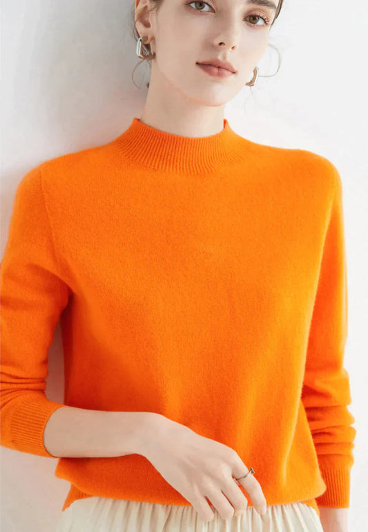 Kaschmirpullover Damen | Gemütliche Passform, Langarm