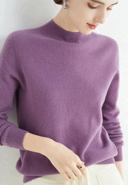 Kaschmirpullover Damen | Gemütliche Passform, Langarm