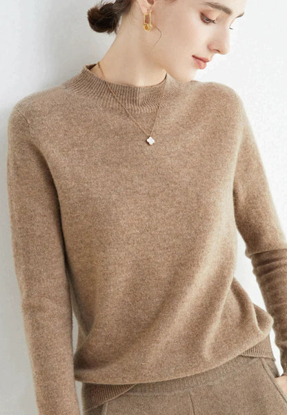 Kaschmirpullover Damen | Gemütliche Passform, Langarm