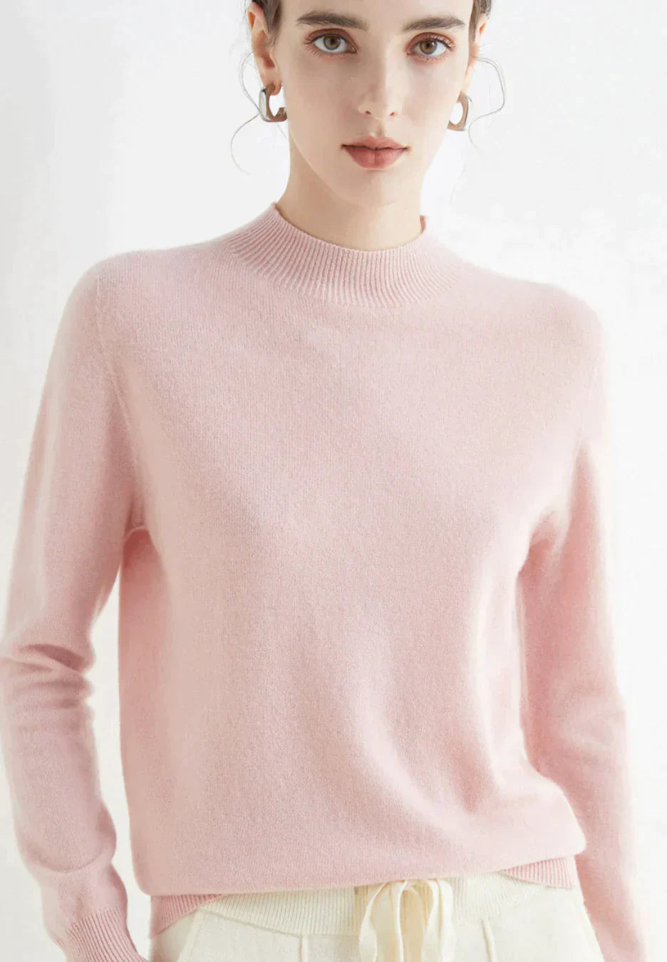 Kaschmirpullover Damen | Gemütliche Passform, Langarm