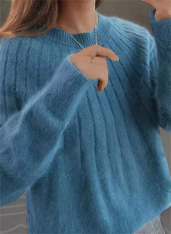 Kaschmirpullover für Damen | Eleganter Langarm