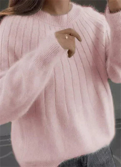 Kaschmirpullover für Damen | Eleganter Langarm