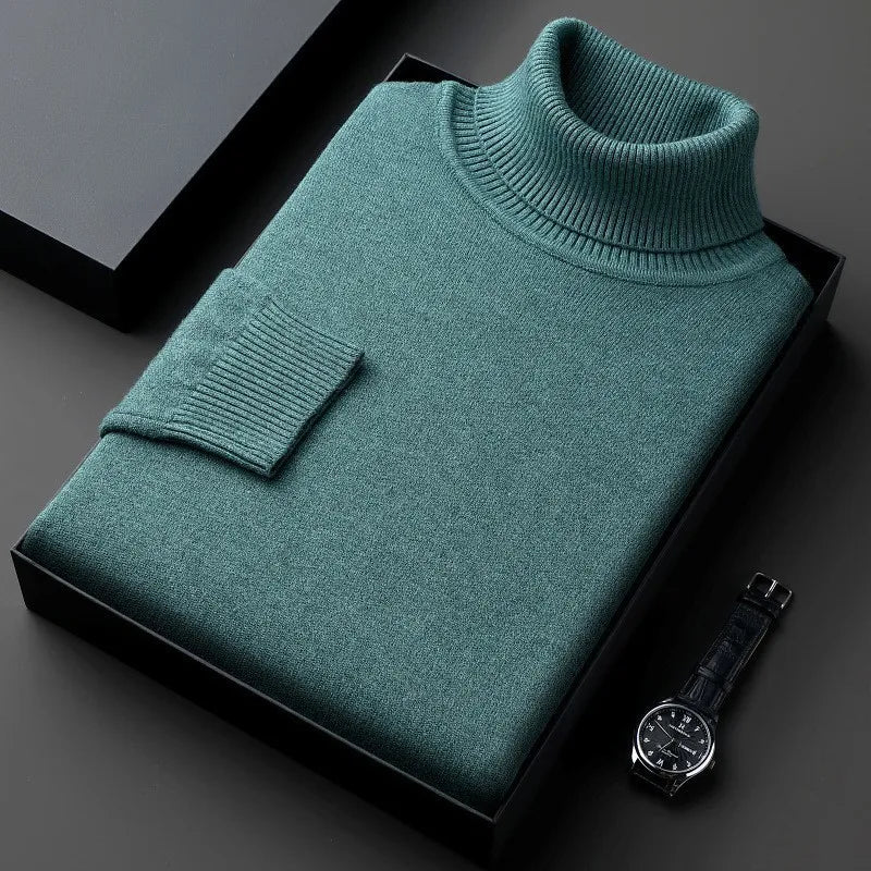 Kaschmirpullover für Herren | Rollkragen, Classic Fit