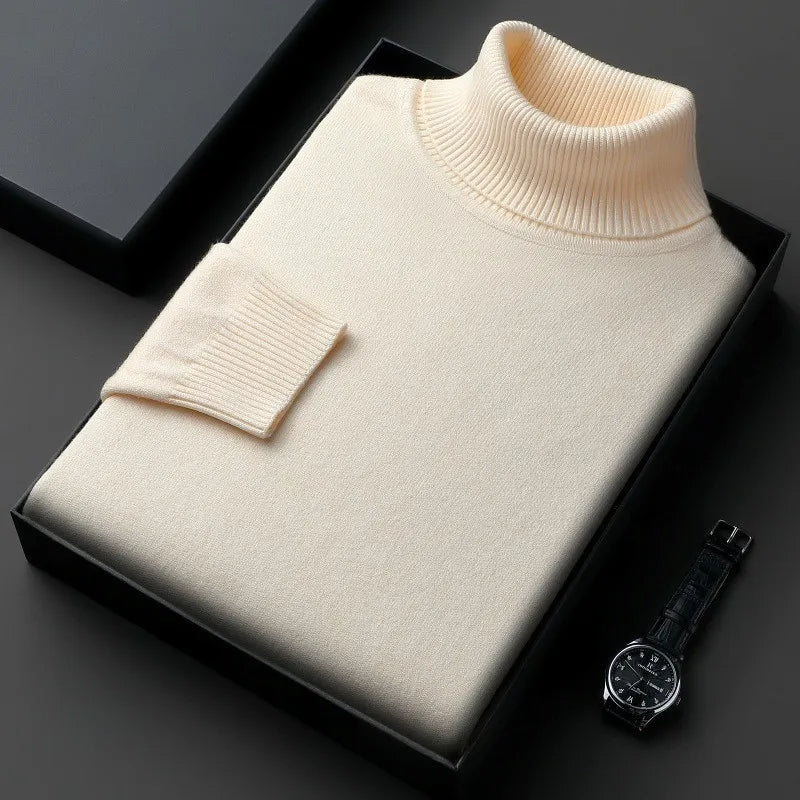 Kaschmirpullover für Herren | Rollkragen, Classic Fit