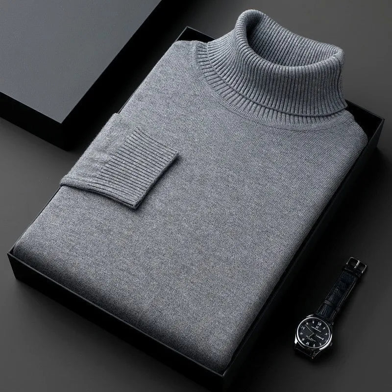 Kaschmirpullover für Herren | Rollkragen, Classic Fit