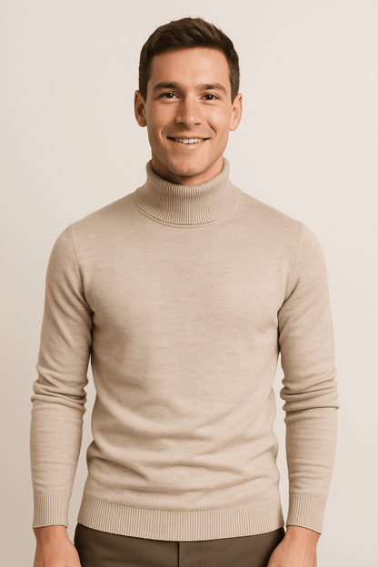 Kasper Rollkragenpullover mit Feinstrick 0