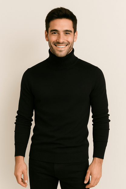 Kasper Rollkragenpullover mit Feinstrick 4