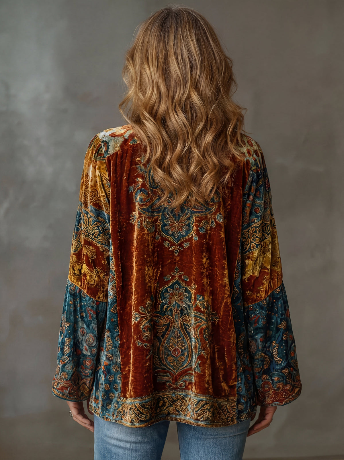 Kimono Jacke Damen | Boho Style & Fließender Schnitt
