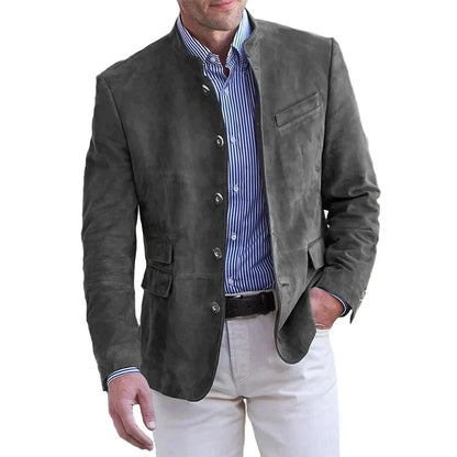 Klassische Herren-Button-Down Jacke 4