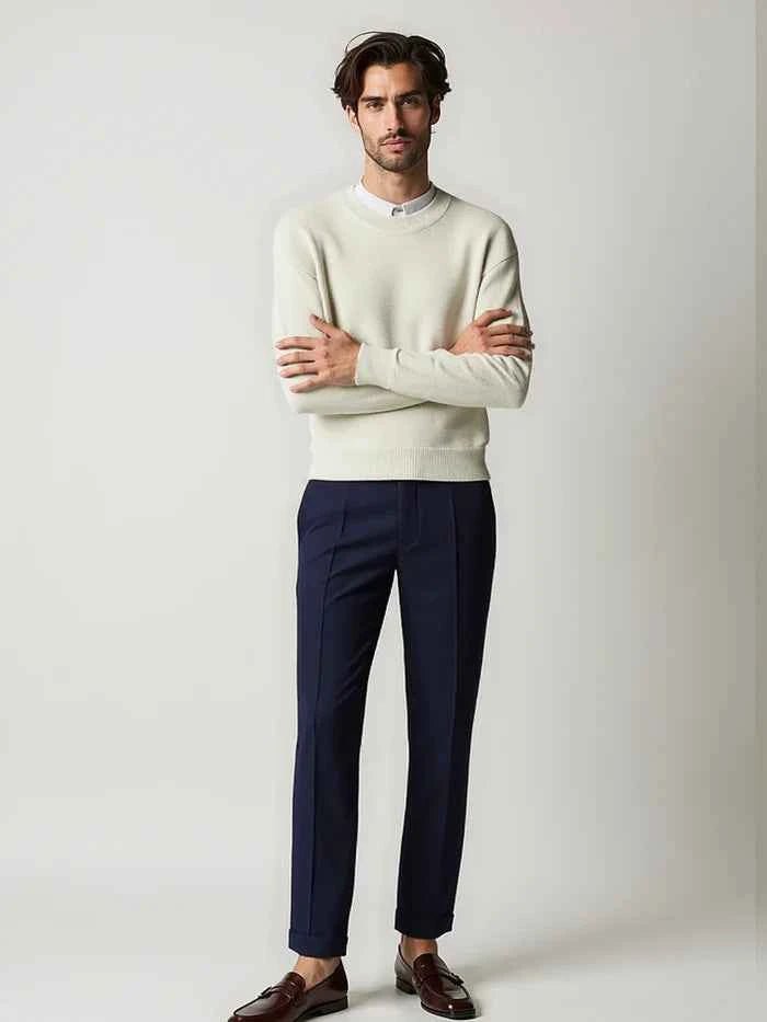Klassischer Pullover Herren 2