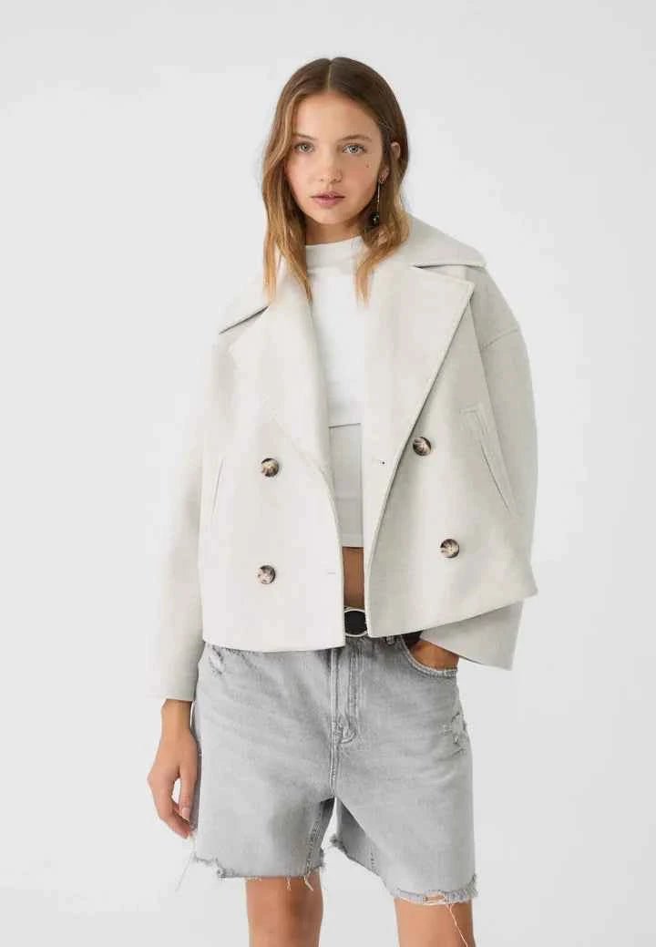 Kurzjacke Damen | Reverskragen & Zweireiher