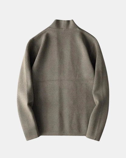 Langarm Blazer Herren | Schalkragen & Zweiknopf