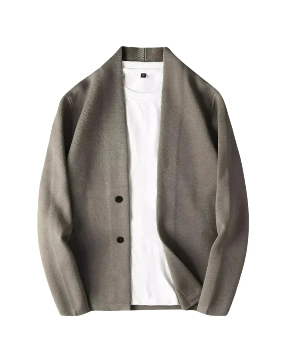 Langarm Blazer Herren | Schalkragen & Zweiknopf