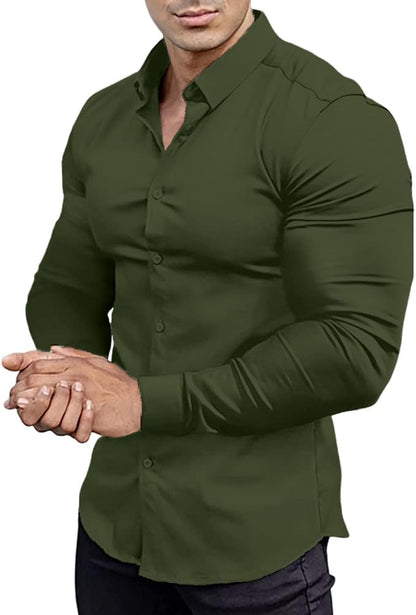 Langarm Polo Herren | Slim Fit & Bequem für Business