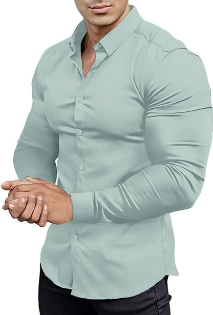 Langarm Polo Herren | Slim Fit & Bequem für Business
