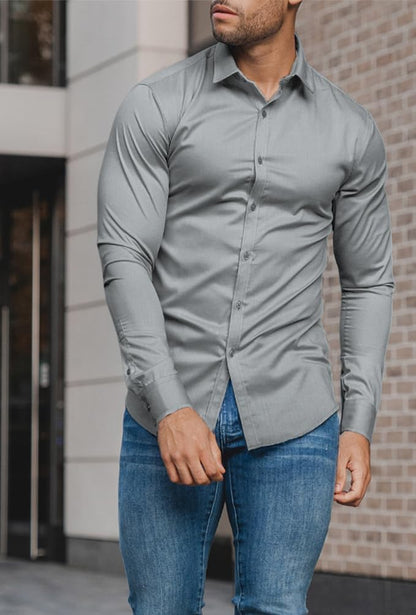 Langarm Polo Herren | Slim Fit & Bequem für Business