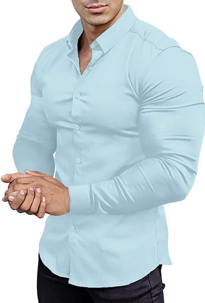 Langarm Polo Herren | Slim Fit & Bequem für Business