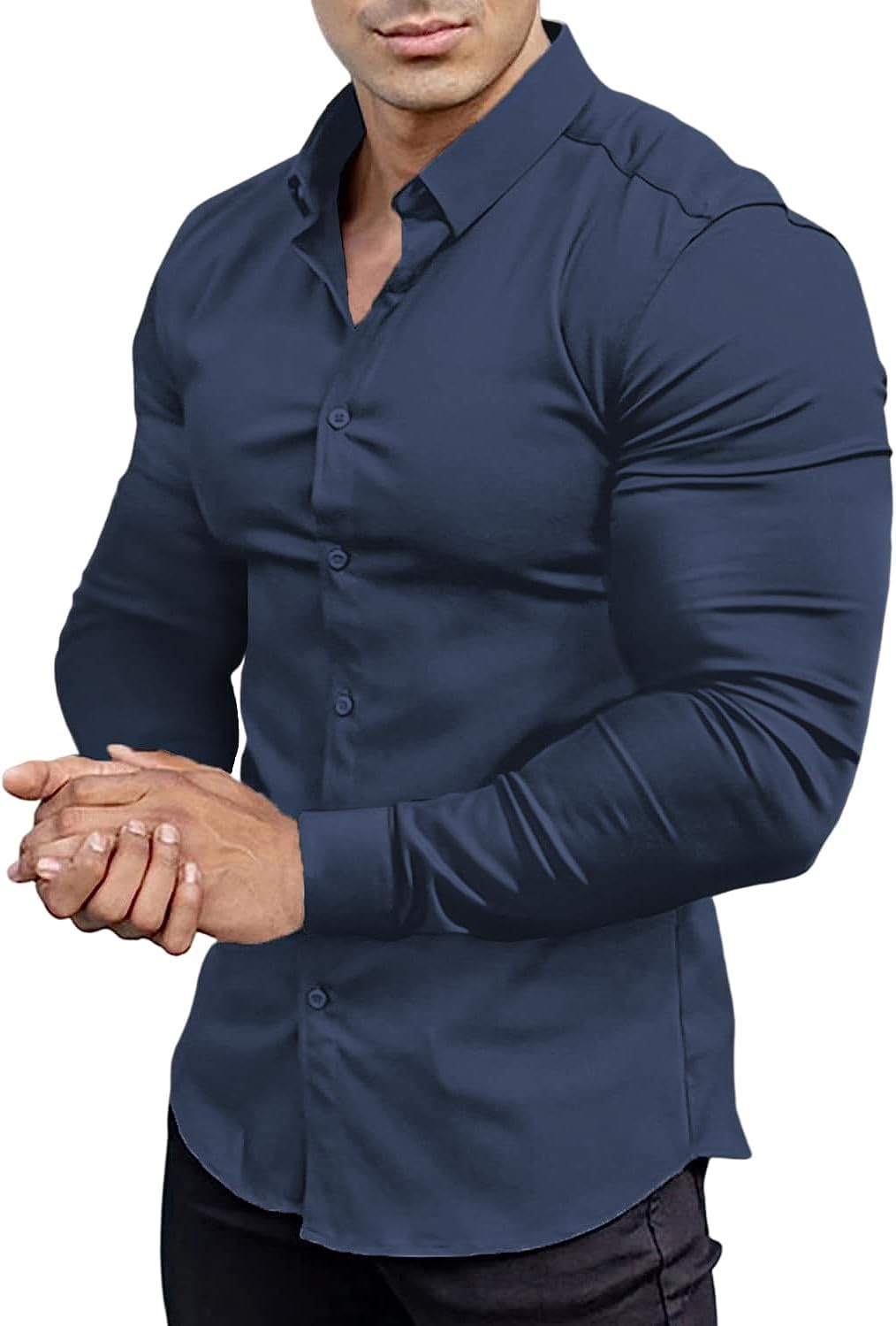 Langarm Polo Herren | Slim Fit & Bequem für Business