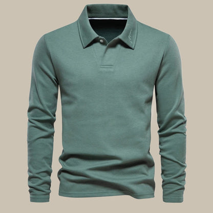 Langarm-Poloshirts für Herren | Bequeme Passform