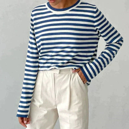 Langarm Shirt Damen | Gestreift & Leicht für jeden Tag