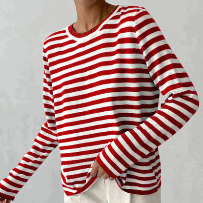 Langarm Shirt Damen | Gestreift & Leicht für jeden Tag