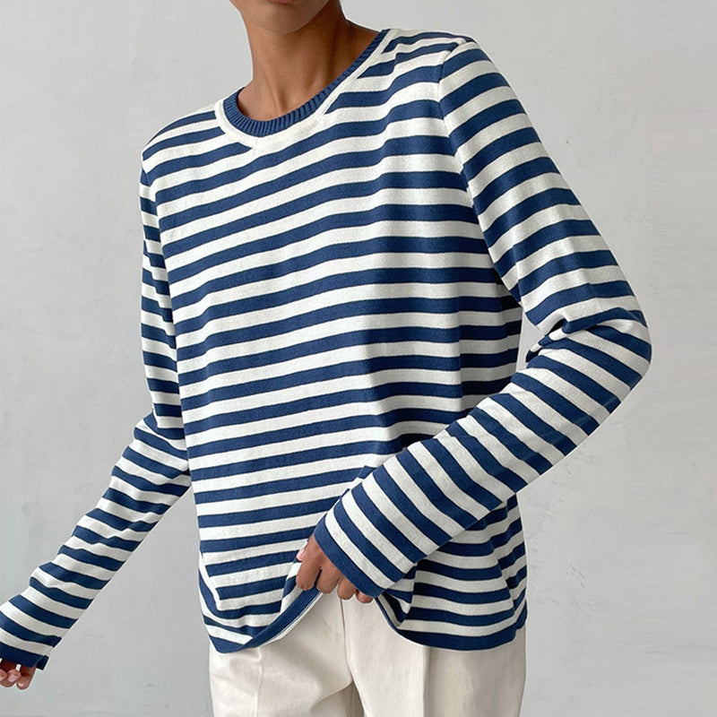 Langarm Shirt Damen | Gestreift & Leicht für jeden Tag