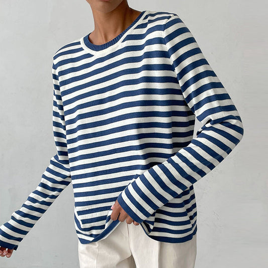 Langarm Shirt Damen | Gestreift & Leicht für jeden Tag