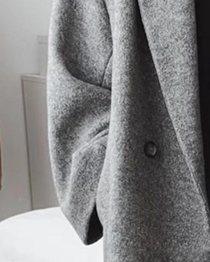 Langer Mantel Damen | Revers & Oversize für Winter