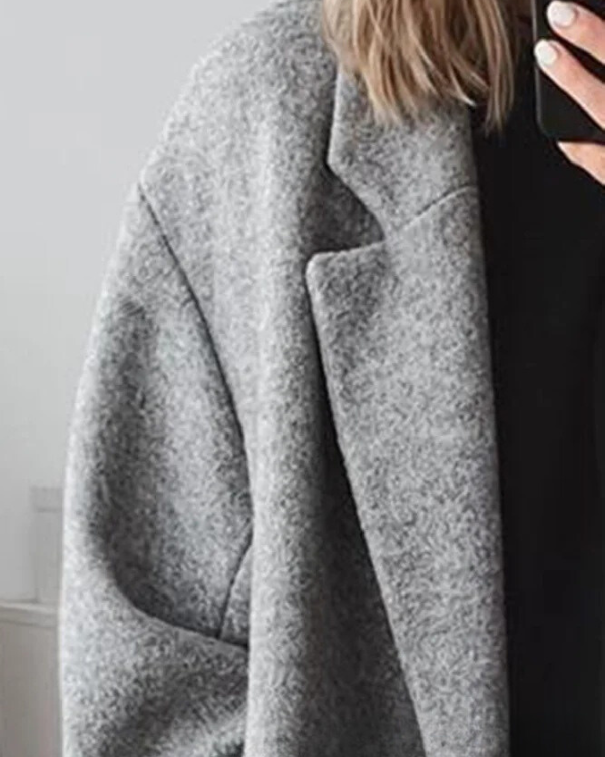Langer Mantel Damen | Revers & Oversize für Winter