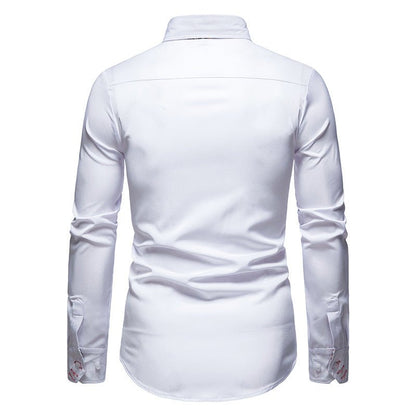 Lässiges Langarmhemd für Herren | Tailored Fit