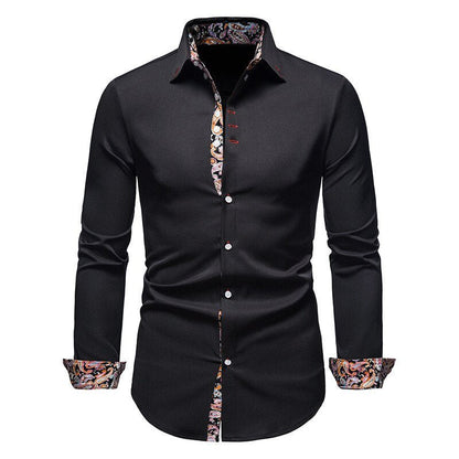 Lässiges Langarmhemd für Herren | Tailored Fit