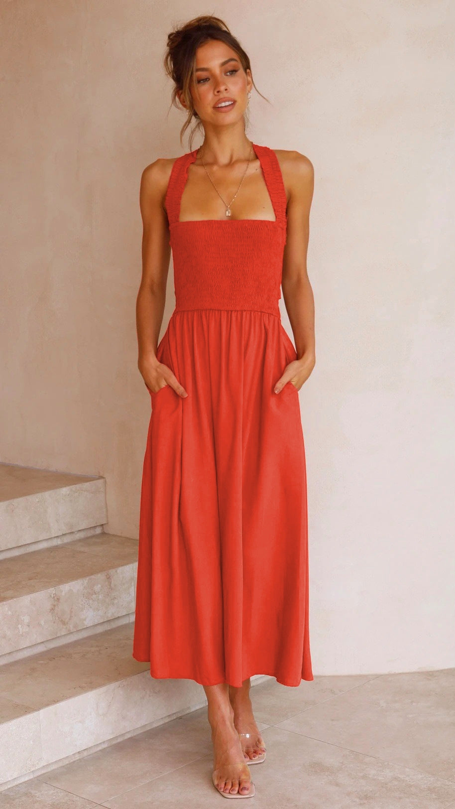Leda | Elegantes Maxikleid für stilvolle Sommerabende 9