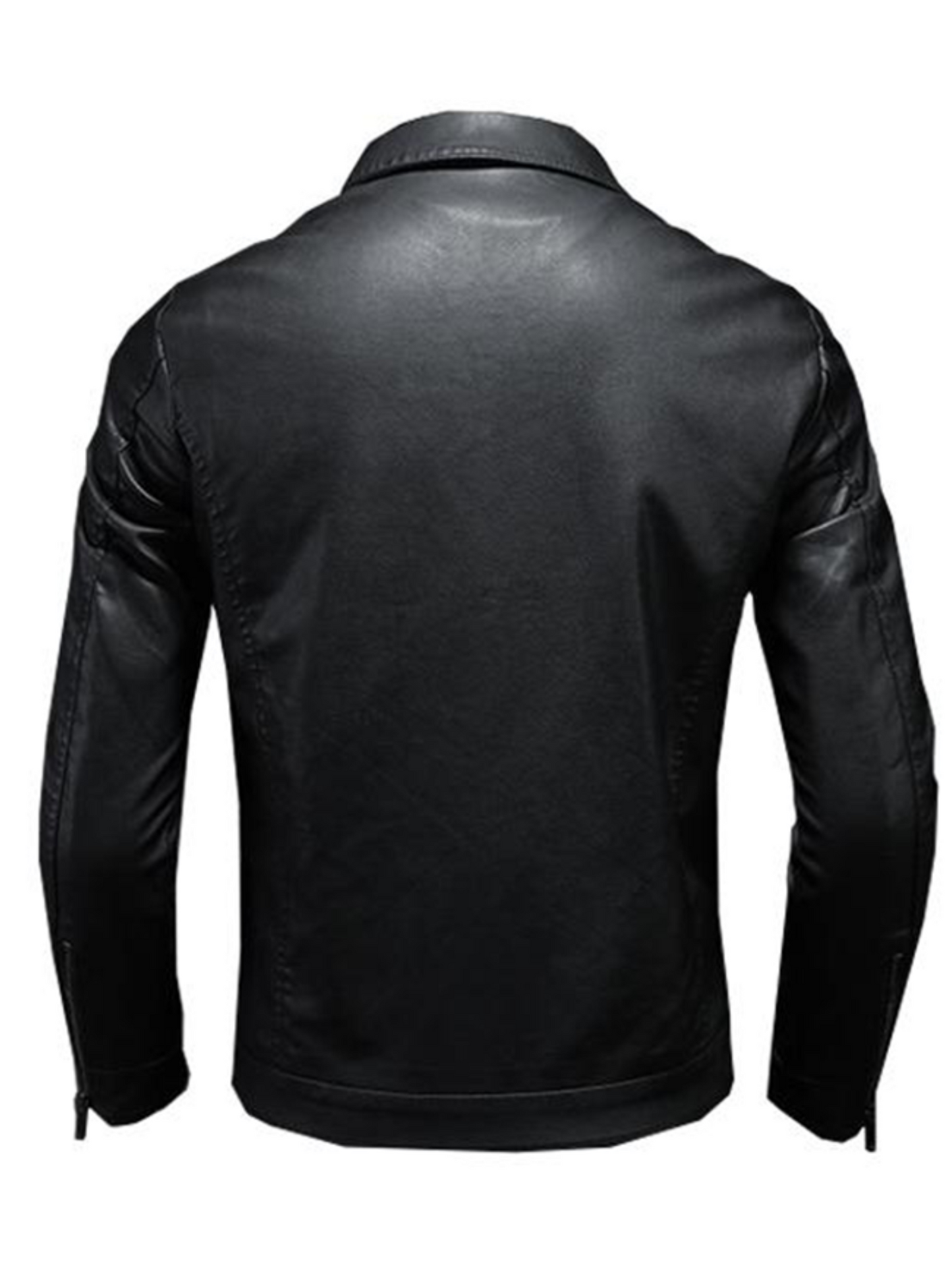 Leder-Bikerjacke für Herren | Bequeme Passform