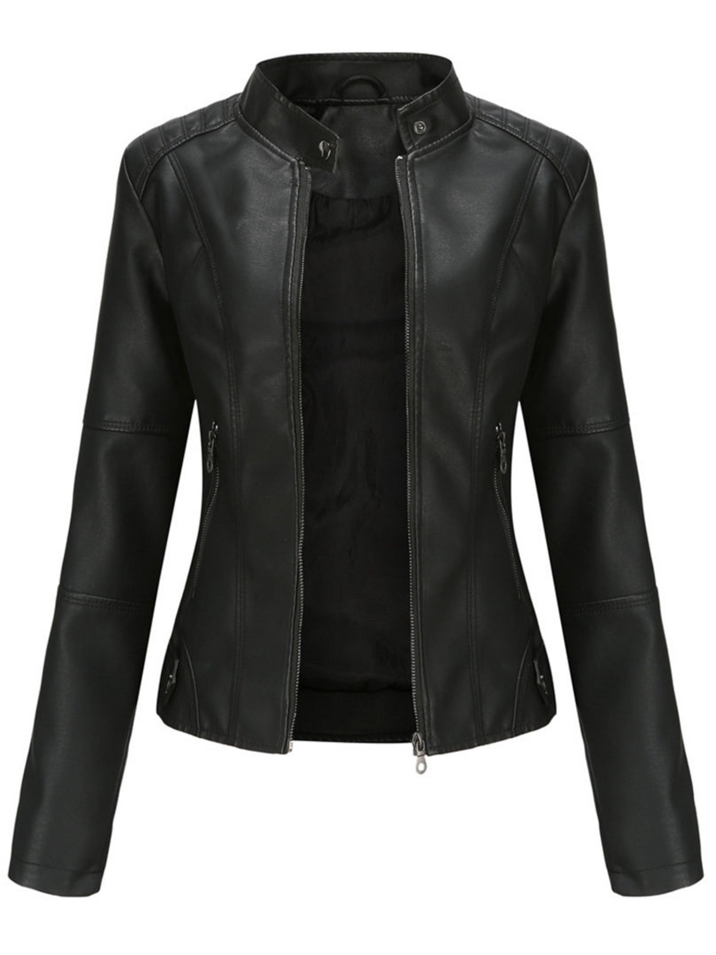 Lederjacke Damen | Kaltwetter-Schichtung