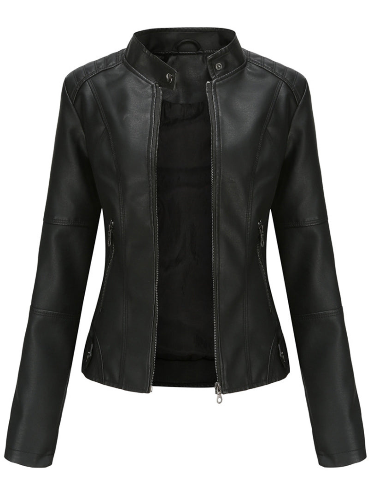 Lederjacke Damen | Kaltwetter-Schichtung