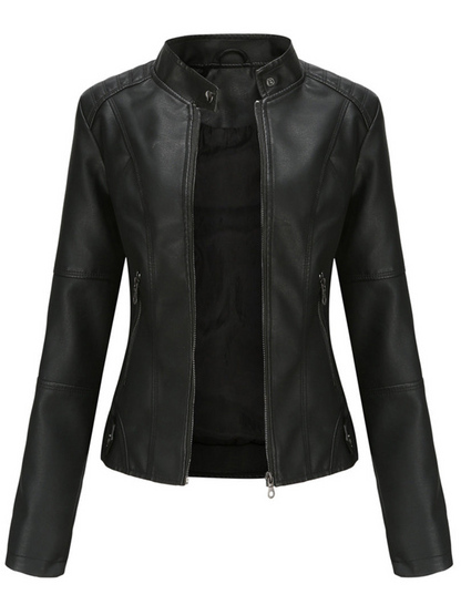 Lederjacke Damen | Kaltwetter-Schichtung