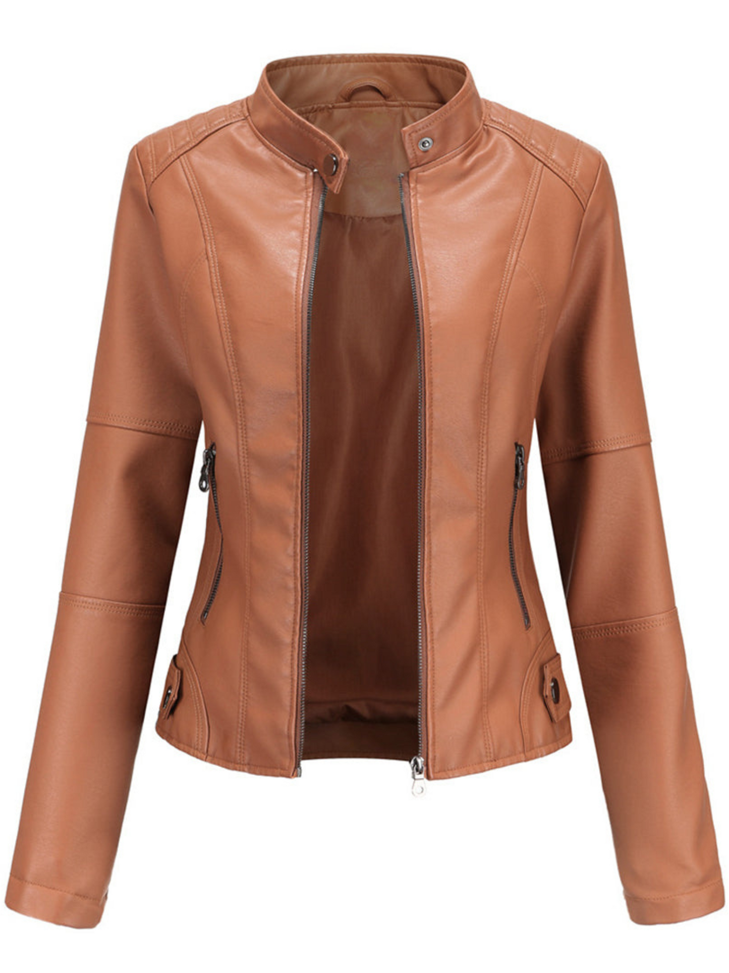 Lederjacke Damen | Kaltwetter-Schichtung