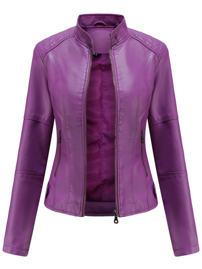 Lederjacke Damen | Kaltwetter-Schichtung