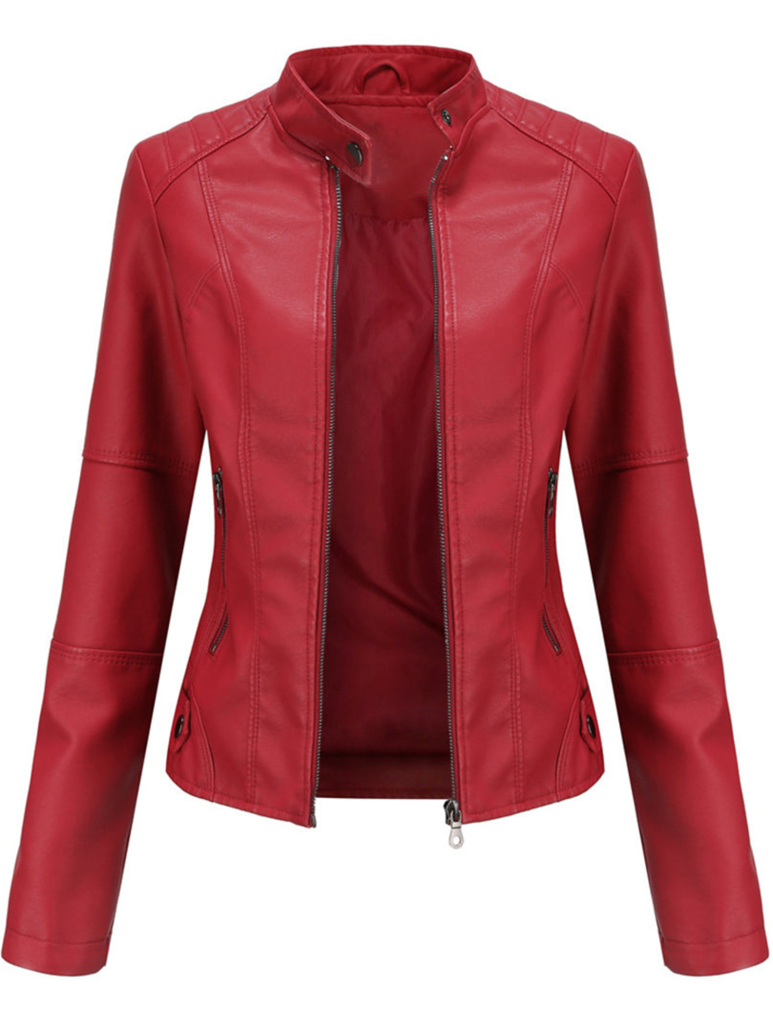 Lederjacke Damen | Kaltwetter-Schichtung