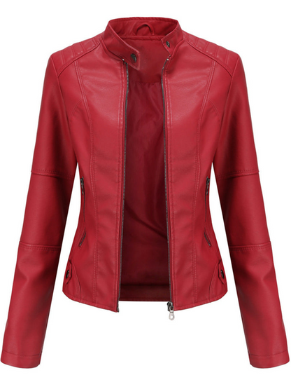 Lederjacke Damen | Kaltwetter-Schichtung