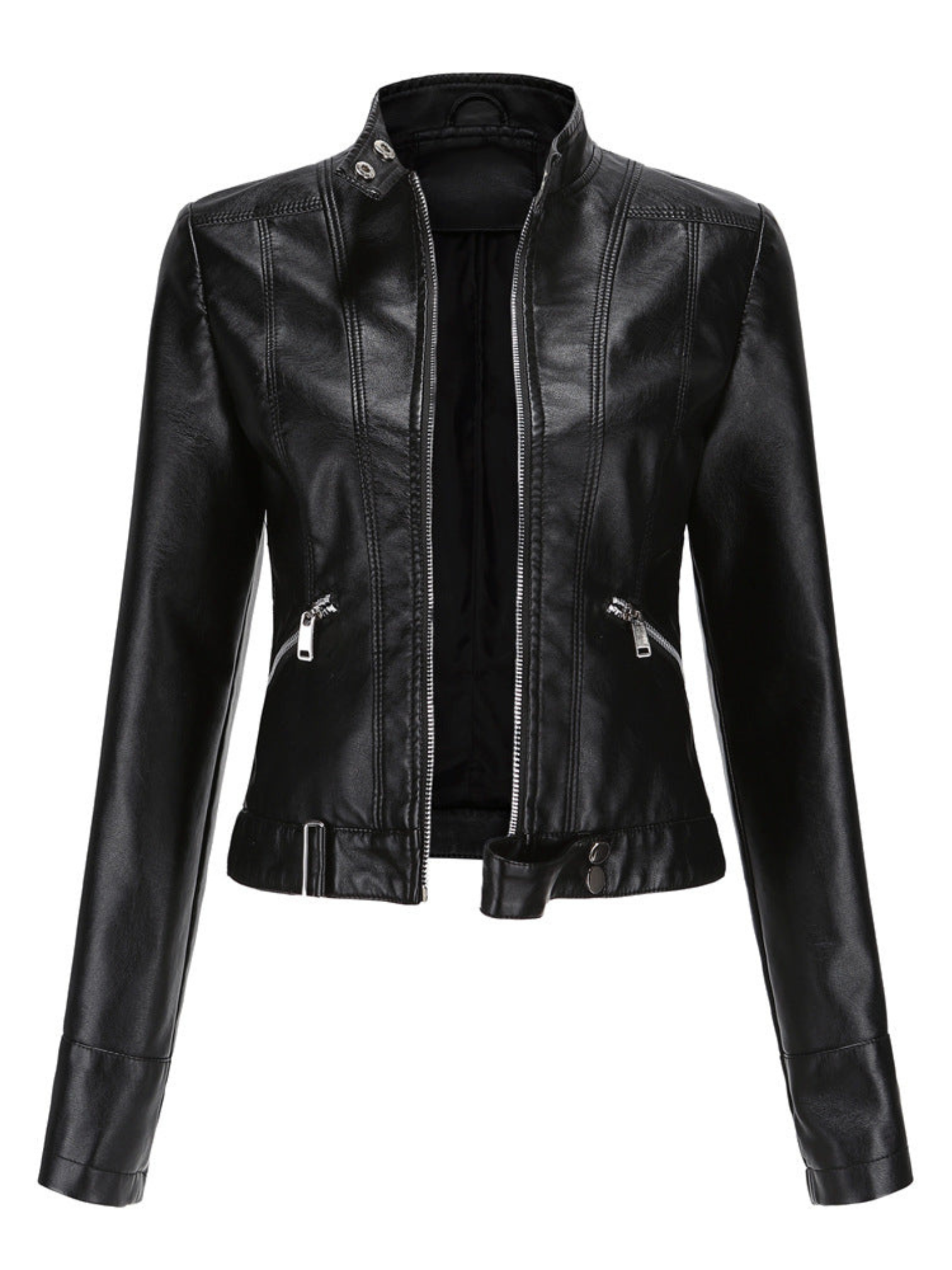 Lederjacke für Damen | Taillierte Passform | Winter