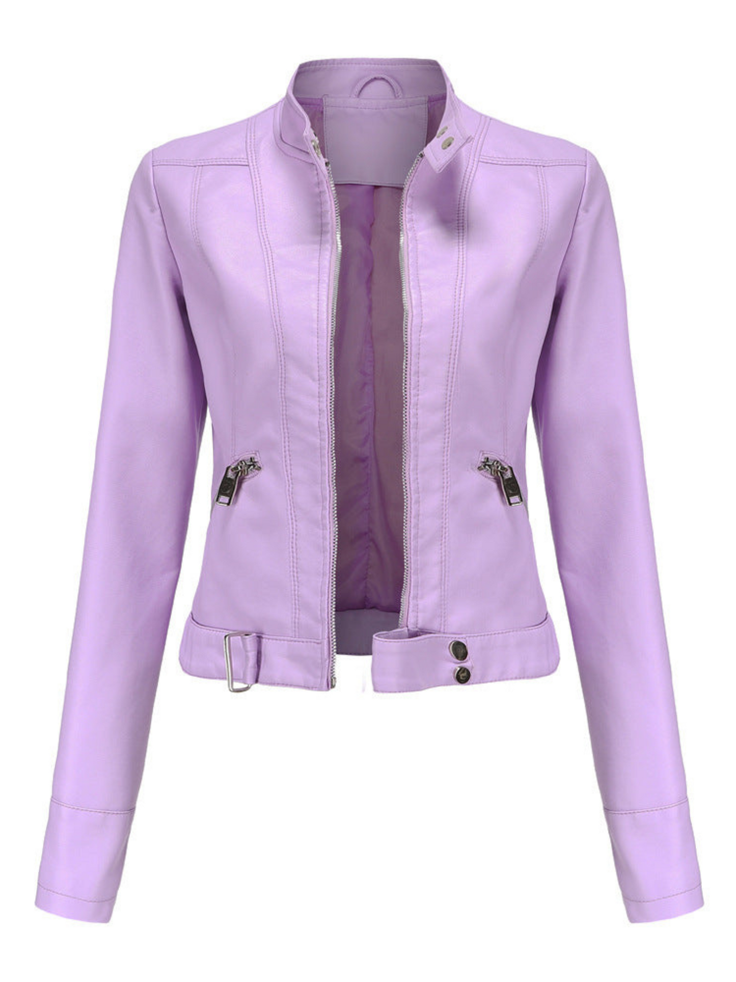 Lederjacke für Damen | Taillierte Passform | Winter