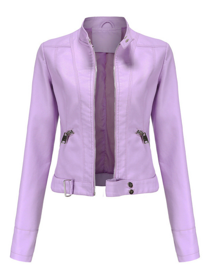 Lederjacke für Damen | Taillierte Passform | Winter
