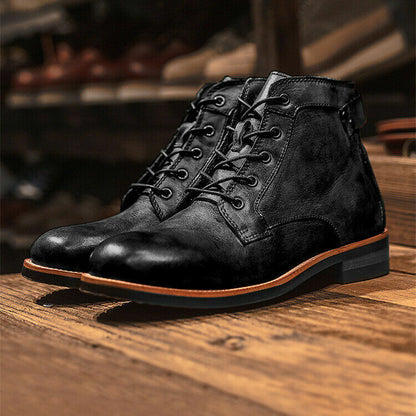 Lederstiefel für Herren | Rutschfest