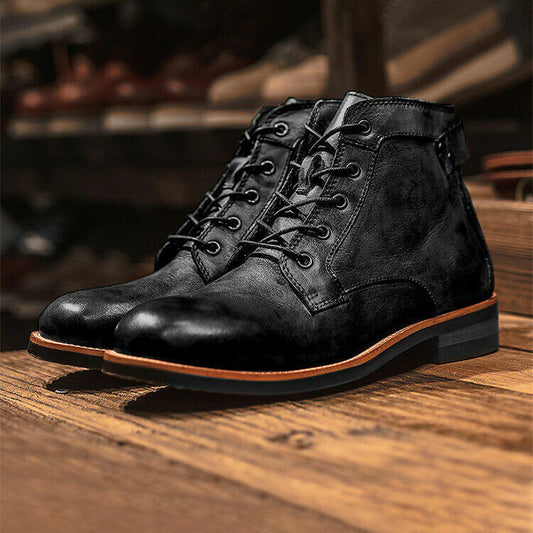 Lederstiefel für Herren | Rutschfest
