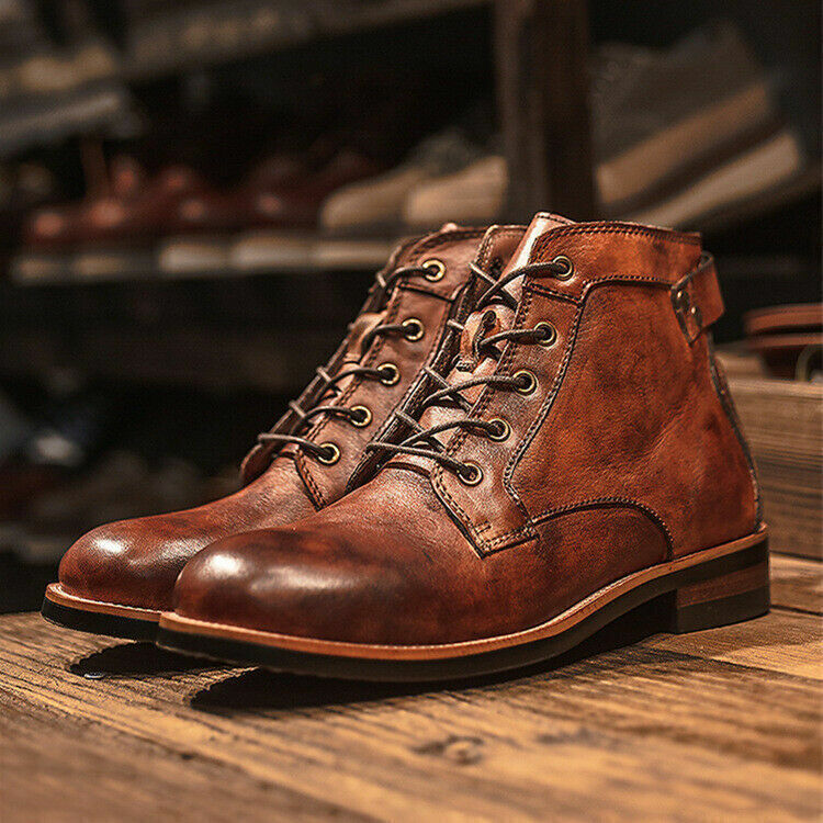 Lederstiefel für Herren | Rutschfest